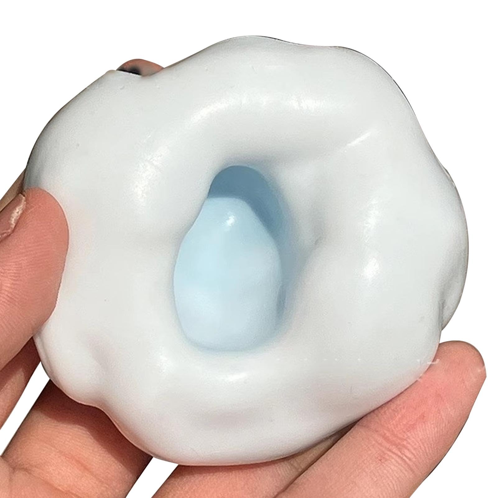 Stress Relief Sand Glutinous Balls, Shapeable Vacuum Ball Stress Ball, Smoothie Stressball, Sensory Fidget Squeeze Toys Shapeable Ball Reliever Pinch Toy