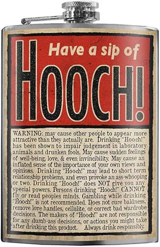 Vista 15 de Trixie & Milo - Regalo de Navidad para hombres y mujeres – El alcohol es una vitamina incomprendida de 8 onzas de acero inoxidable – Viene en una