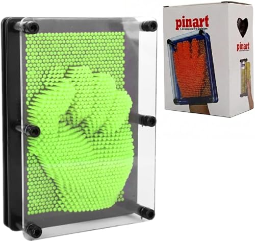 3D Pin Art Board, Plastic Needle Impression Toy, Sensory Desk Sculpture, Fun Gift