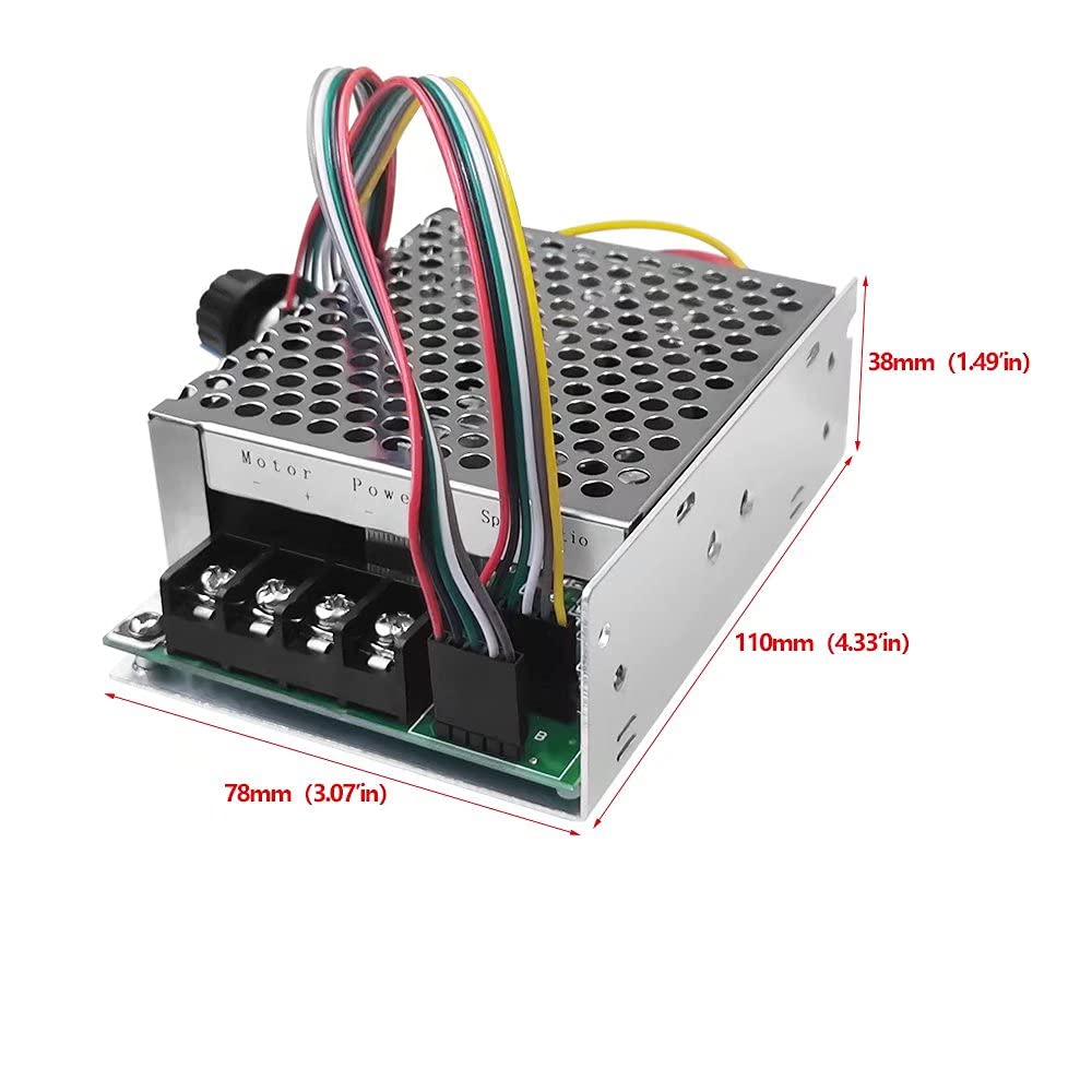 Buy PWM DC Motor Speed Controller, DC 1055V/60A, LED Display Stepless