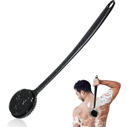 VWMYQ Silicone Back Scrubber - Exfoliating 17in