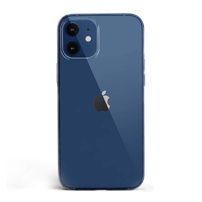 Solimo Basic Case for Apple iPhone 12 Mini (Silicone_Transparent)