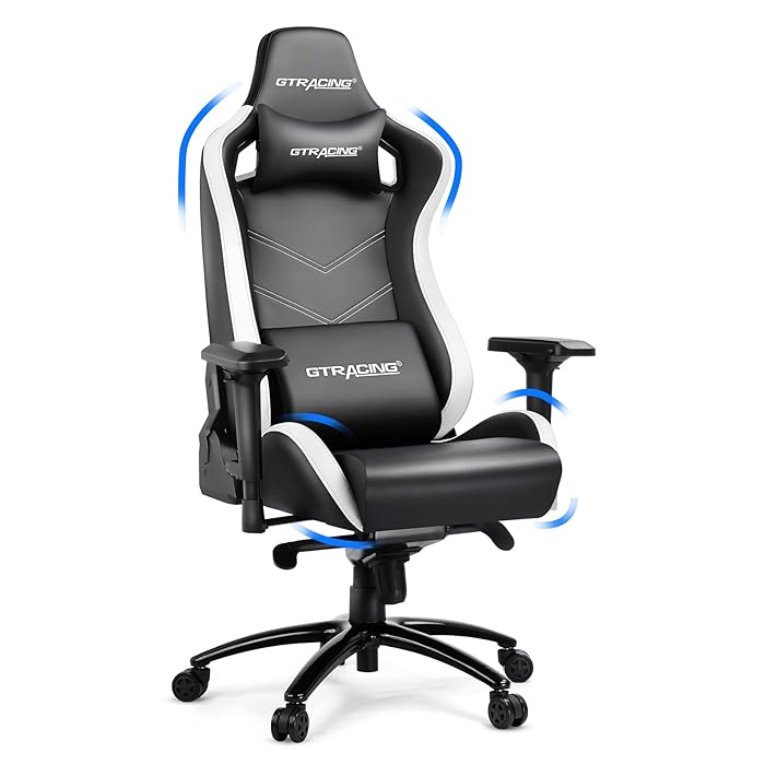 Buy GTRACING Gaming Chair,Game Chair Heavy Duty Computer Desk Chair