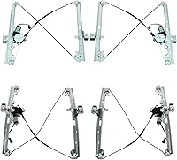 Vista 60 de TRQ Juego de regulador de ventana eléctrica delantera y motor compatible con Ford Ranger 1993-2011 1994-2009 Mazda B2300 1998-2001 B2500 1994-2007