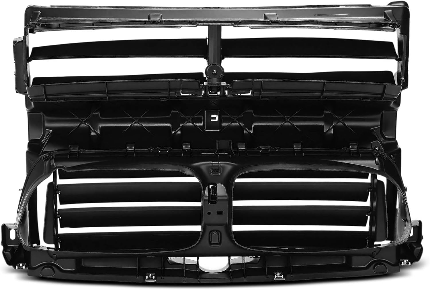 A-Premium Front Active Grille Shutter with Motor Compatible with BMW 528i, 528i xDrive, 535i, 535i xDrive, 550i, 550i xDrive, 2011-2013, Replace# 51747200824