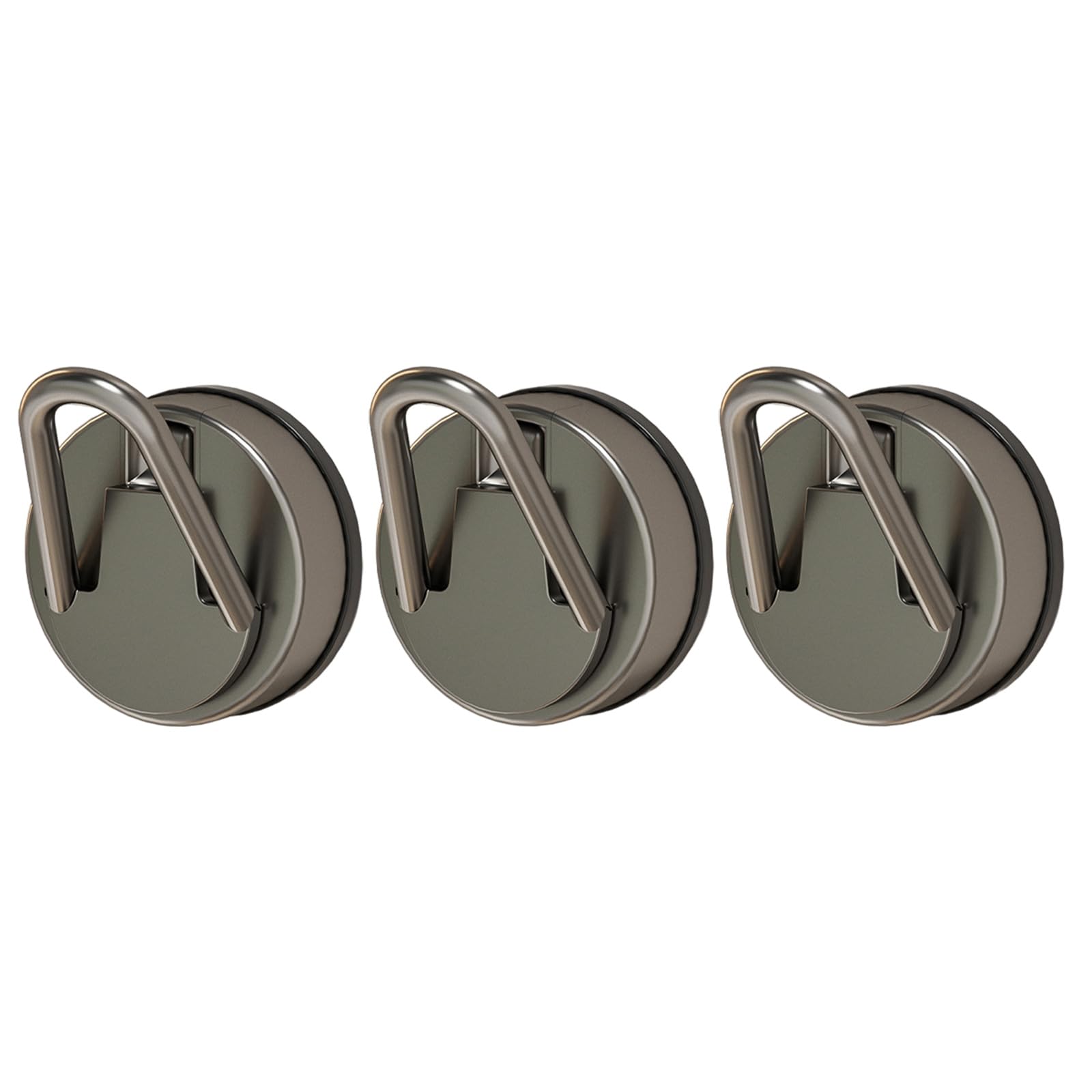 3Pcs Suction Cup Clip Holders Clear Hanging Solution Portable for Household Use Bathroom Window Display Organization Wall Friendly Hook