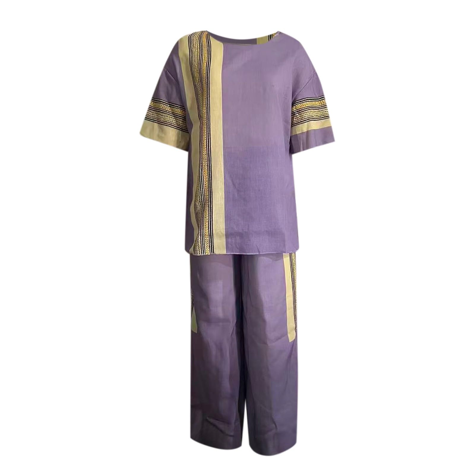 Conjunto Deportivo de 2 Piezas para Mujer Casual y Pantalones Chndalropa Mujer Primavera veranoSencillo y Atemporal