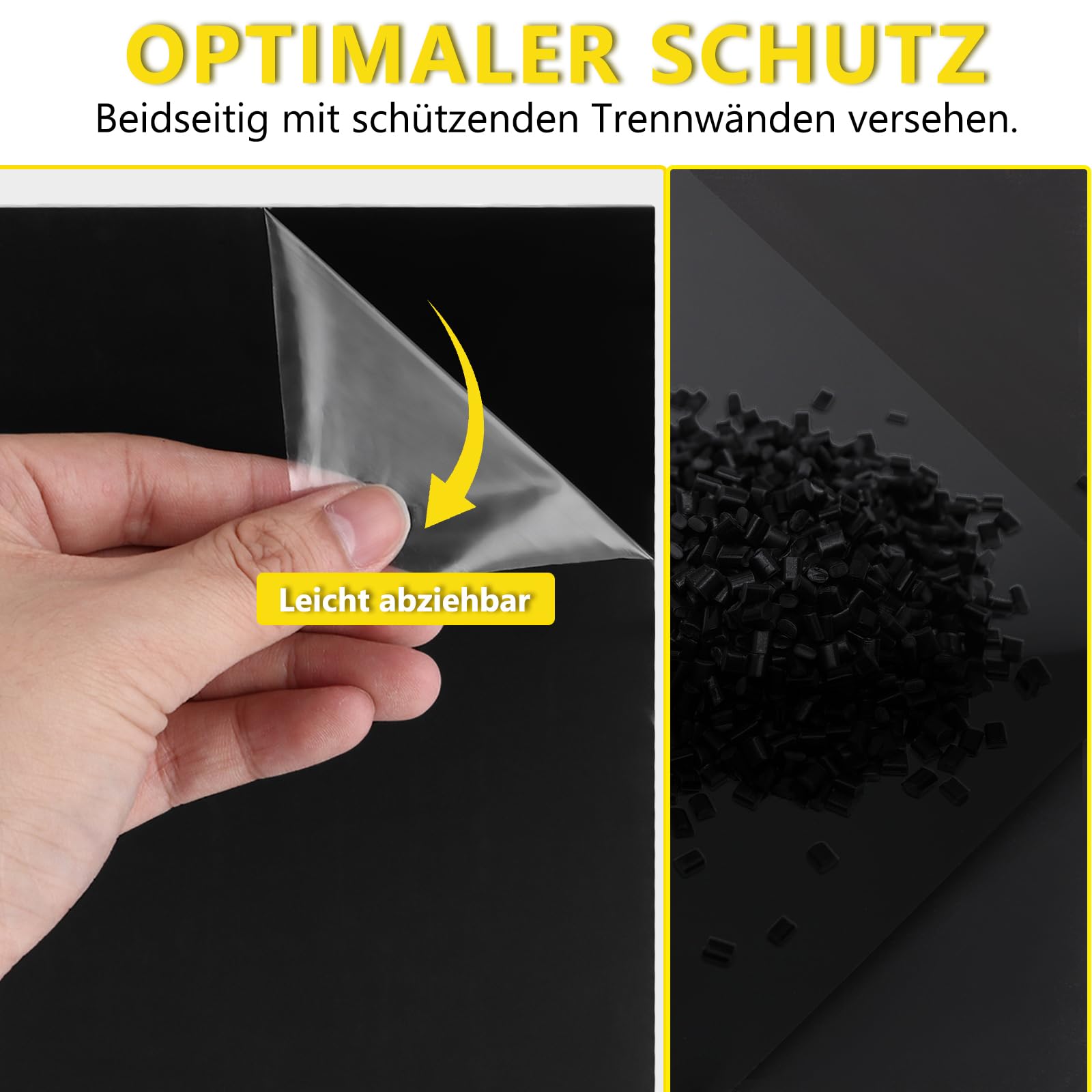 Günstige Acrylglas Platte in Schwarz | 3 mm | Auf Maß Günstige Acrylglas Platte in Schwarz | 3 mm | Auf Maß