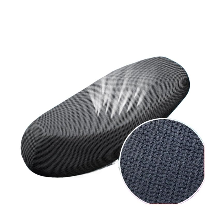 Funda asiento moto universal transpirable de rejilla con almohadilla 2