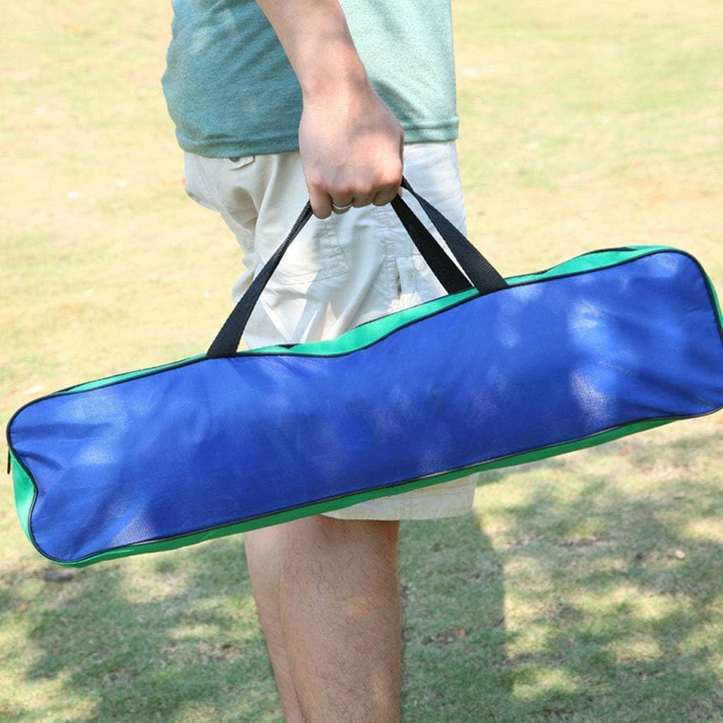 Easy to Assemble Hexagonal Camping Tent Large 3-4 People Waterproof Outdoor Lightweight Family Tent Blue