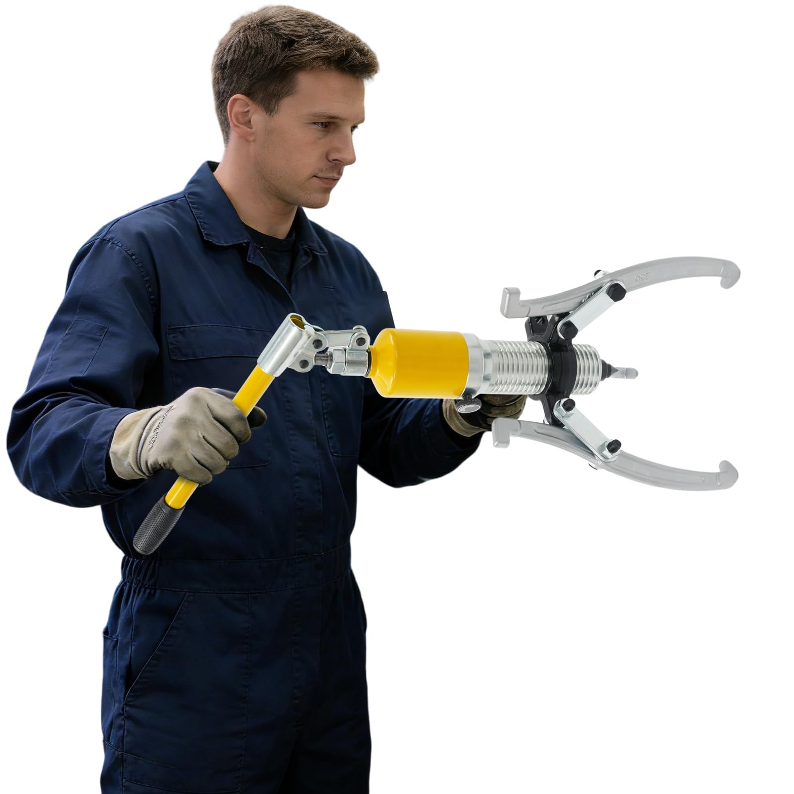 Hydrauliczny ściągacz łożysk, hydrauliczny ściągacz łożysk 10T, 3-szczękowy ściągacz hydrauliczny, zestaw ściągaczy hydraulicznych do łożysk, kół zębatych, kół pasowych