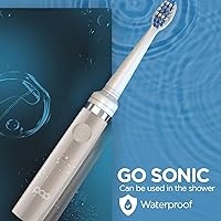 Vista 176 de Cepillo de dientes eléctrico Pop Sonic (plata metálica) – Cepillos de dientes de viaje con batería AAA Cepillos de dientes eléctricos para niños