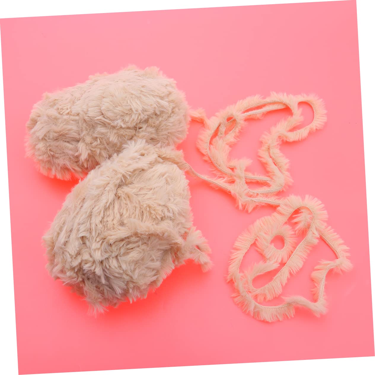 EXCEART 4pezzi Gomitoli Di Pelliccia Sintetica Lana Imitazione Filato Soffice e Fluffy Per Uncinetto e Maglia Per Sciarpe Cappelli e Coperte Antipilling e Comfort Autunno Inverno