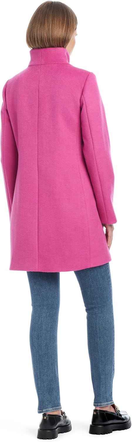 kate spade new york womens Mid-length High-collar Wool Coat - Image 3