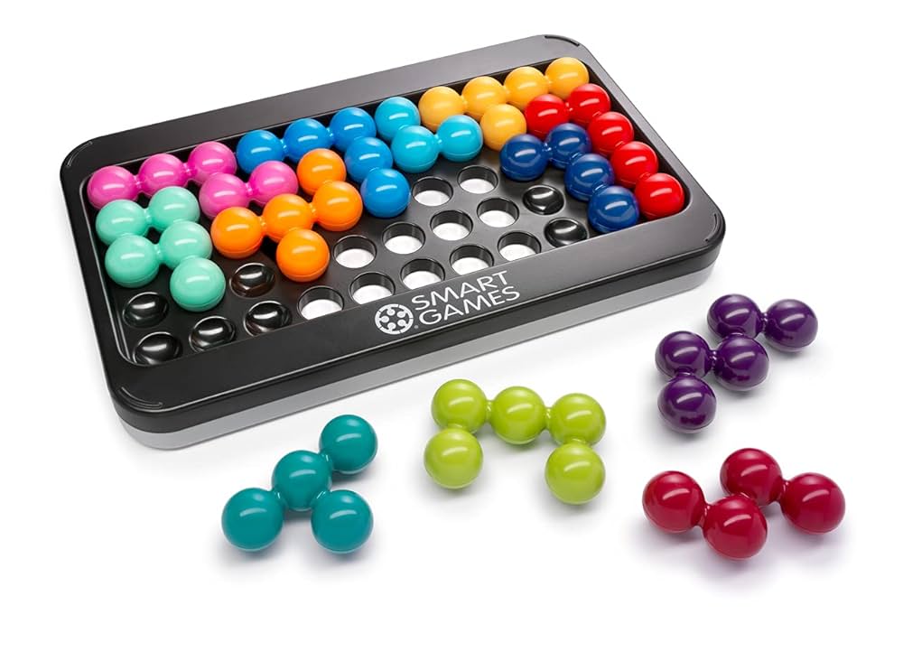 iq.500000000000ページ Smart Games Iq Puzzler Pro Xxl Łamigłówka, Wielokolorowa, 42