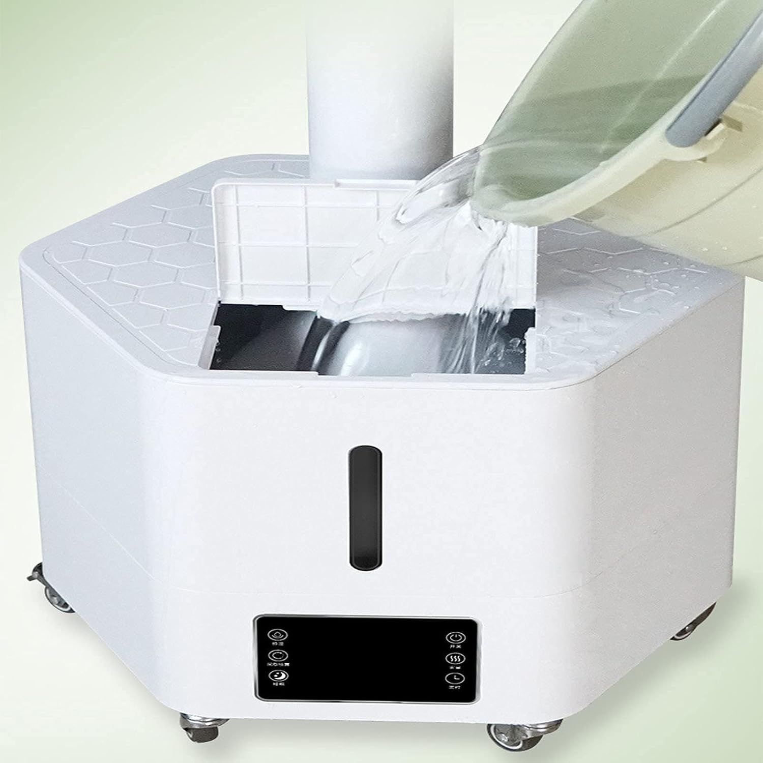 Umidificatore per Grandi stanze, umidificatori per Camera da Letto, umidificatore Industriale Grande capacità Nebbia intermittente Silenzioso umidità Personalizzata,(
