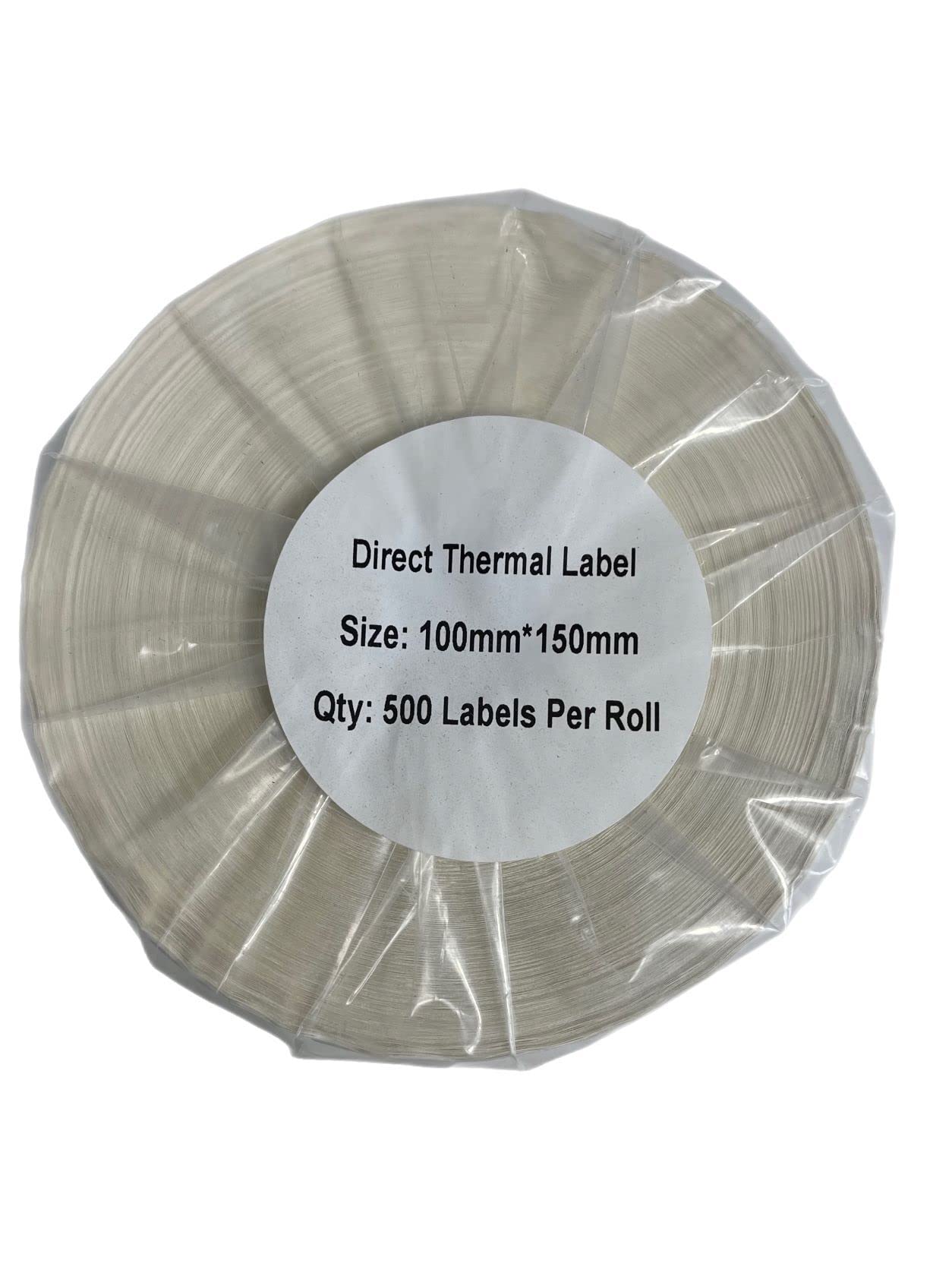 Lot de 6 rouleaux d'étiquettes d'expédition 100 x 150 mm 500 étiquettes