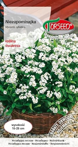 Verdica Delicate Forget-Me-Not Myosotis sylvatica Seeds - Classic Flowers, Ideal for Beds & Pots, Easy Care, Two Year Favourite, 15-25 cm (0.3 grams) Verdica Delicate Forget-Me-Not Myosotis sylvatica Seeds - Classic Flowers, Ideal for Beds & Pots, Easy Care, Two Year Favourite, 15-25 cm (0.3 grams)