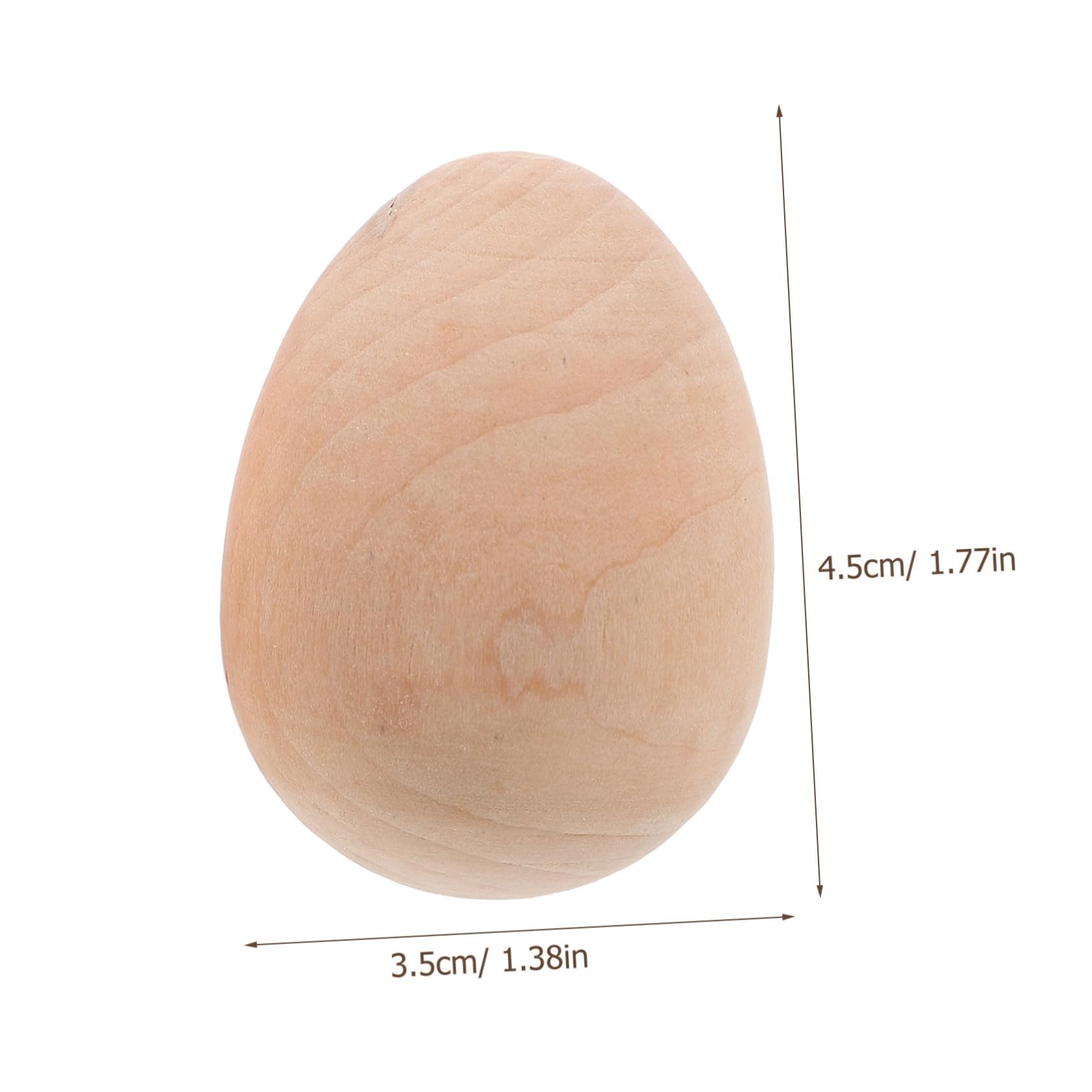 IWOWHERO 20pcs Easter Eggs Simulation Egg for Desktop Egg Decorations for Desktop Party Simulation Egg Ornaments Fake Chicken Eggs Fake Egg Easter Egg Decor Simulation Egg Decor Wood