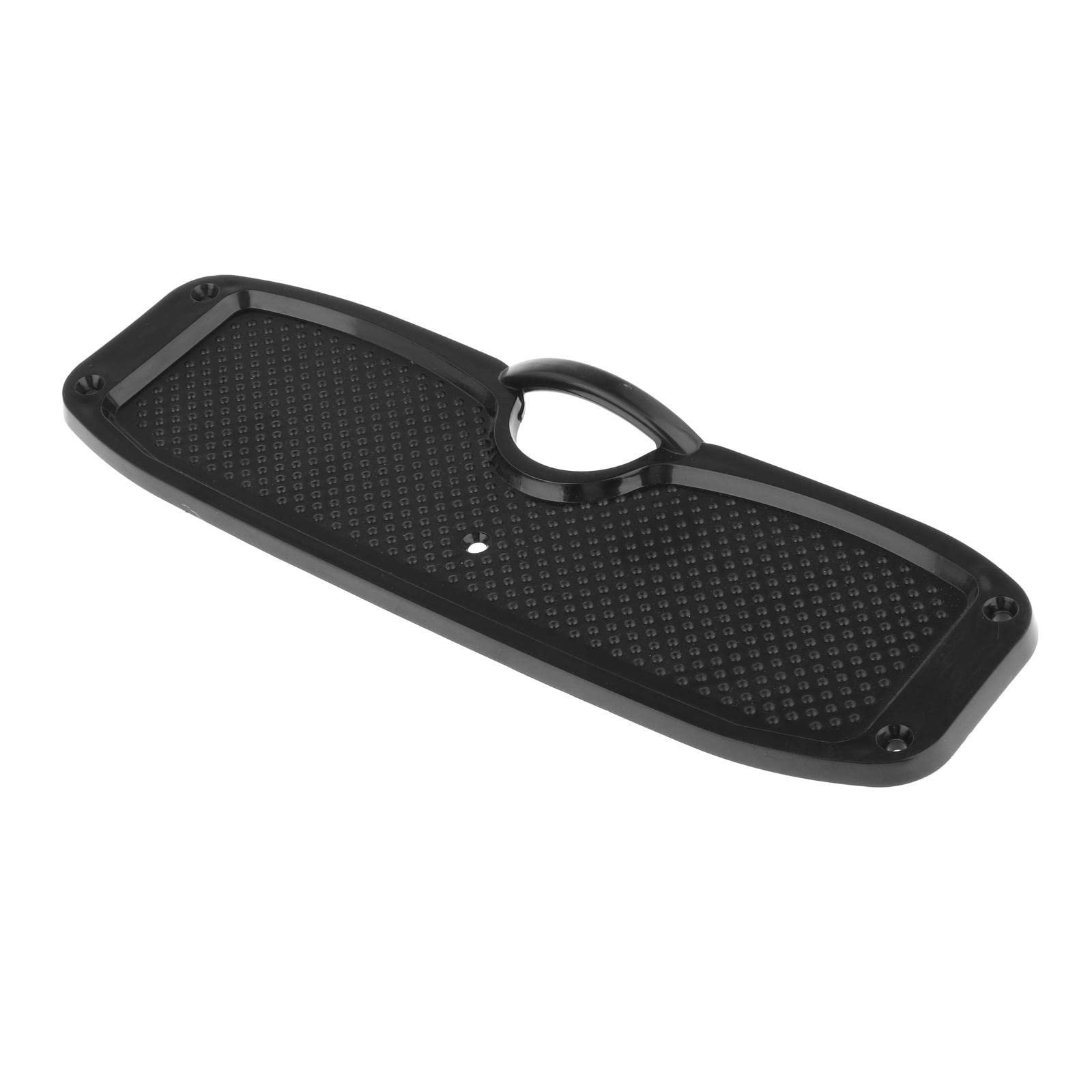DYNWAVE Transom Outboard Plate Protective Pad Plastic for Inflatable Boat Black