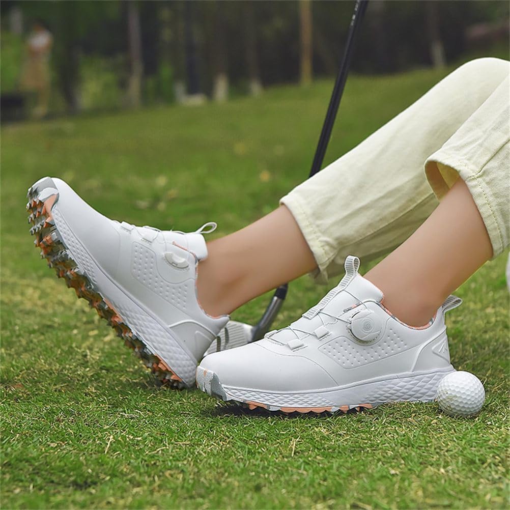 wasserdichte Golfschuhe für Frauen und Männer, Gummi-Spitze, wasserabweisendes Golf-Zubehör für den Golfplatz, optimale Traktion und Stabilität.