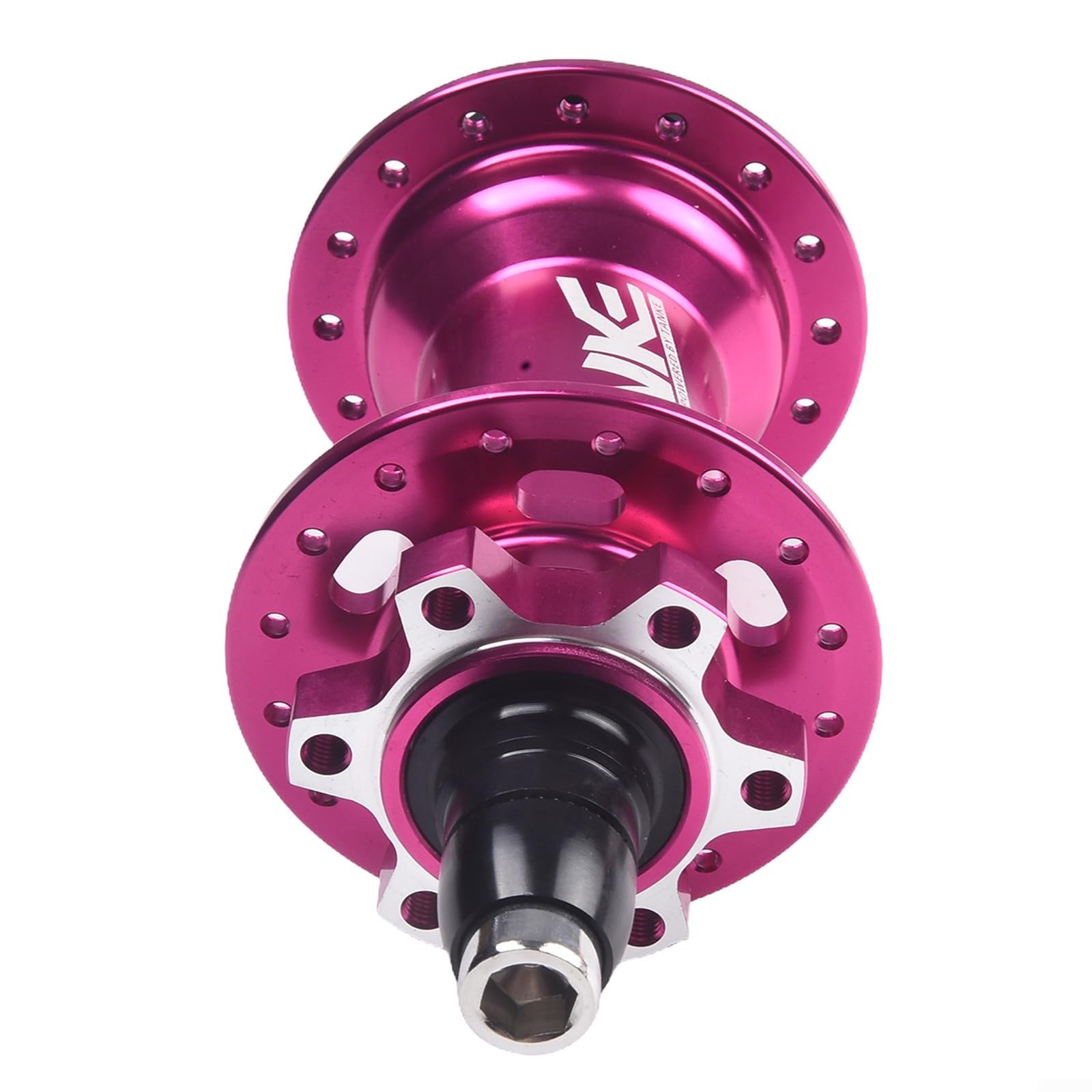 Mozzo posteriore in lega di alluminio da 135 mm, 32h, 6 bulloni, montaggio a disco, cuscinetto completamente sigillato per bicicletta Dirt Jump arancione (rosa)