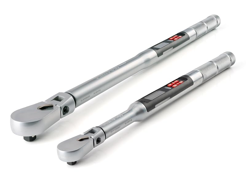 Kit de Chaves de Torque Eletrônicas TEKTON com Encaixes de 3/8 e 1/2, TRQ98901, 2 peças