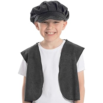 boys flat cap and waistcoat