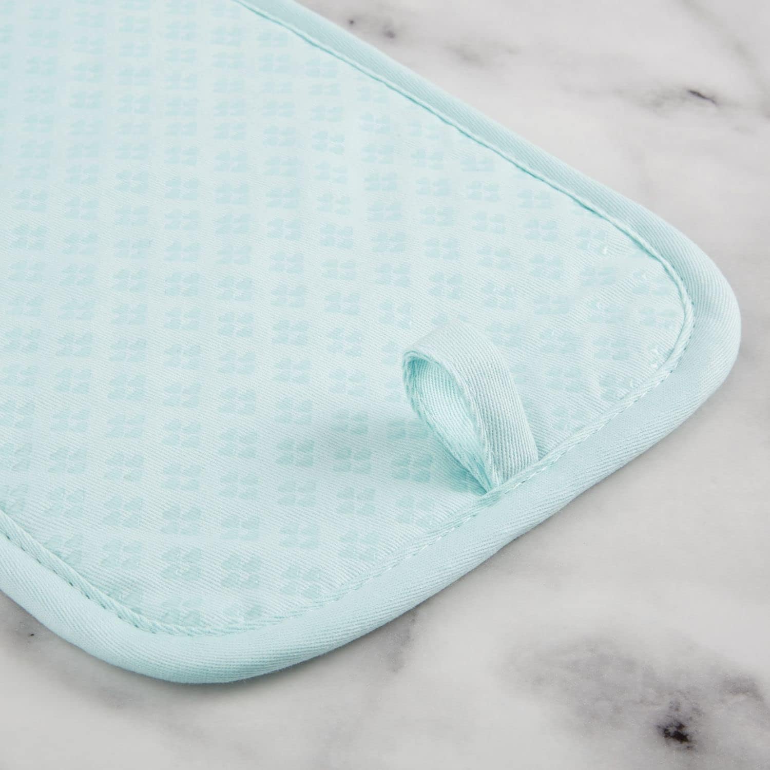 KitchenAid Asteroid Pot Holder 2-Pack Set, Mineral Water, 7"x10" - Image 4