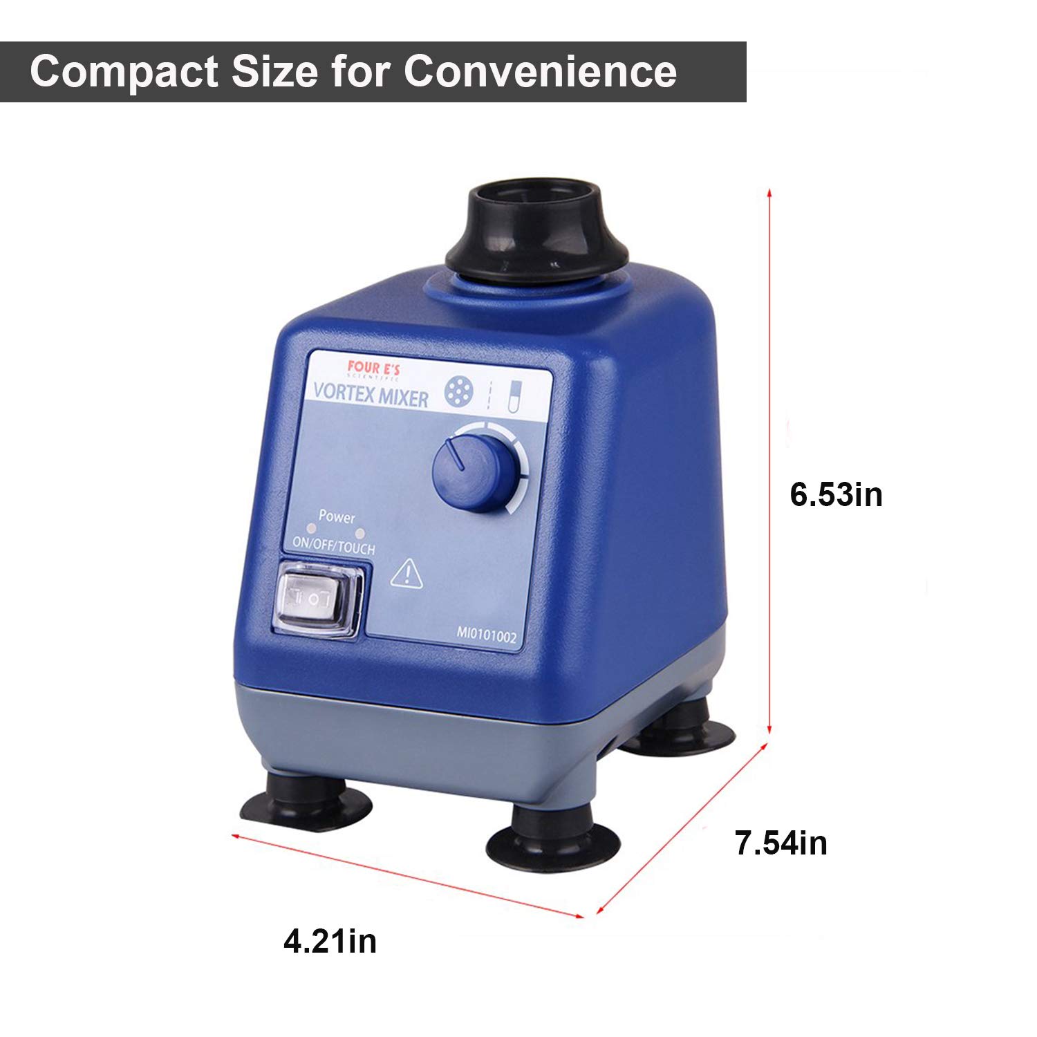 Four E's Scientific Laboratory Vortex Mixer Speed 03000rpm, Touch