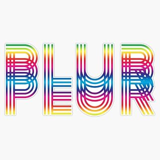 Magnet Cool Rave Plur EDM Music Festival Gear Magnetic Vinyl Sticker Decal 5"