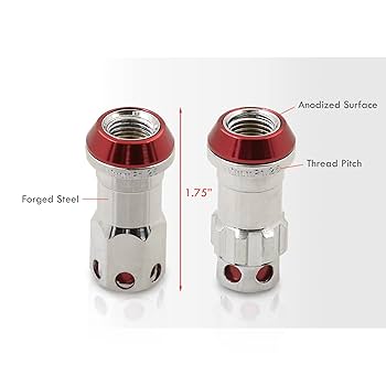 【ゆん】 Amazon.com: AJP Distributors 20 Piece Universal M12x1.25