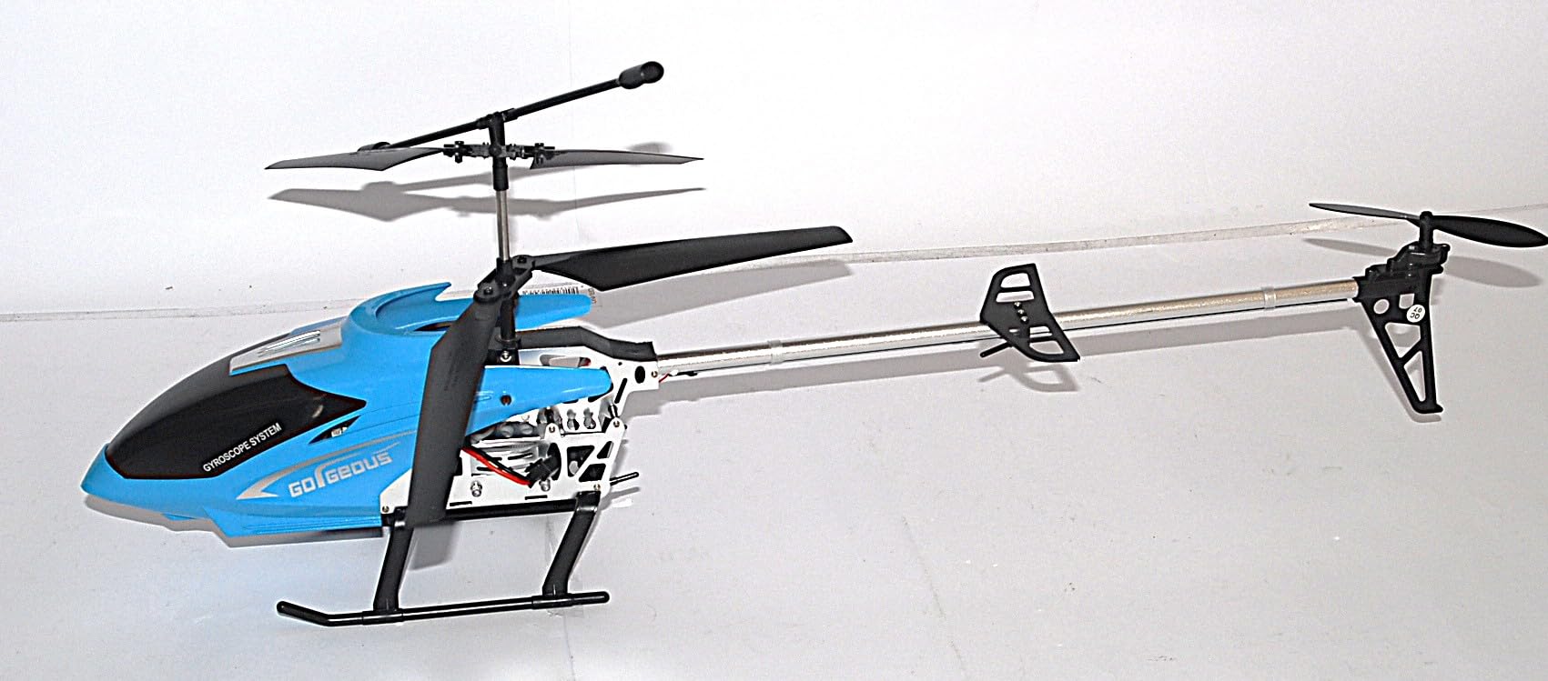 Elicottero Radiocomandato XXL 70 cm AiJH Blu 2.4GHz – Elicottero RC con Giroscopio 6 Assi