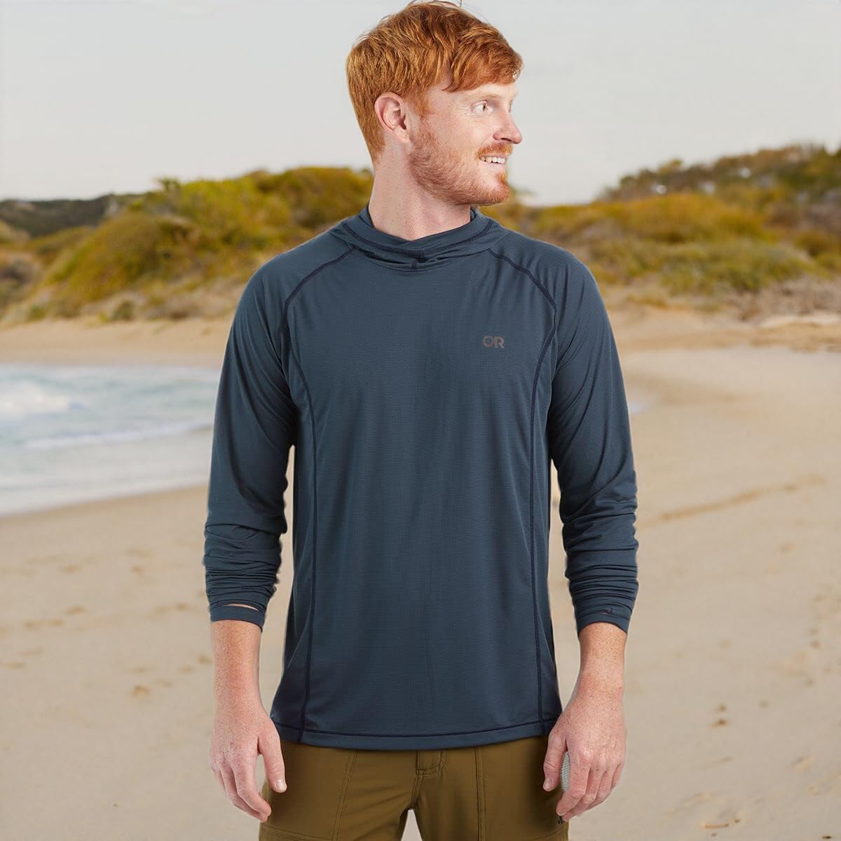 Outdoor Research Men’s Echo Hoodie - Lightweight UPF 15 Sun Shirt, Moisture-Wicking, Odor Control, Breathable - Image 3