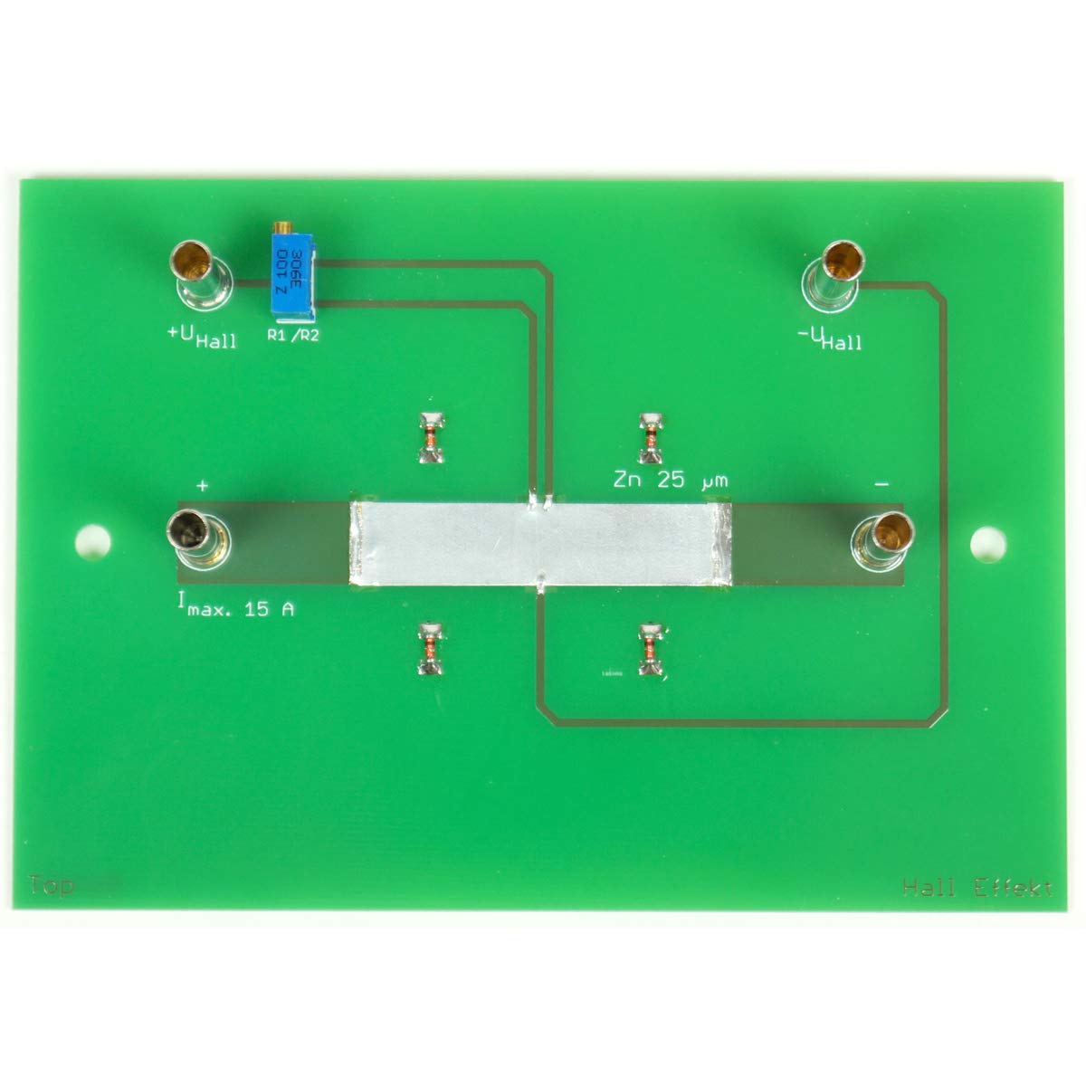 3B Scientific U8557410 Muestra de zinc para el efecto Hall
