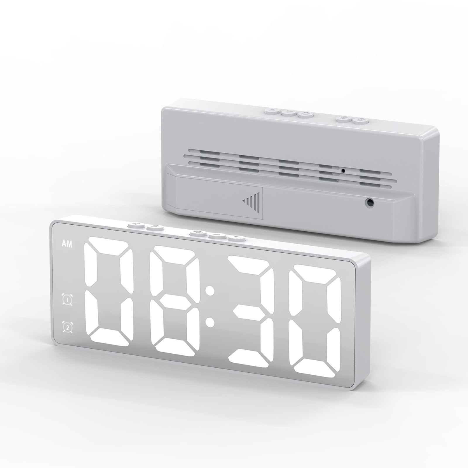 alarm clock, With Snooze Temperature Date Time For Bedrooms Office Outdoors