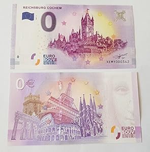 Eurosouvenier 0 Euro Schein Reichsburg Cochem