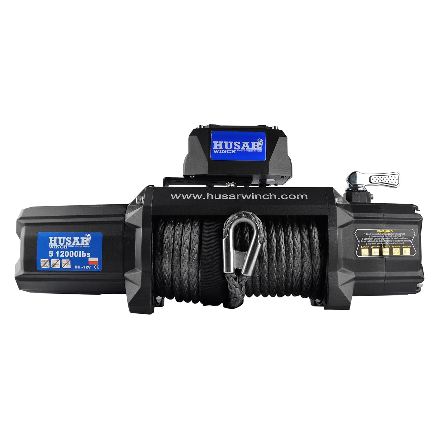 Verricello Elettrico 12V, 12000 lbs | 5443 kg - Cavo in Acciaio da 26 m, Controllo Wireless, Ingranaggio Planetario a 3 Stadi - Ideale per Fuoristrada e Veicoli 4x4 OFF ROAD