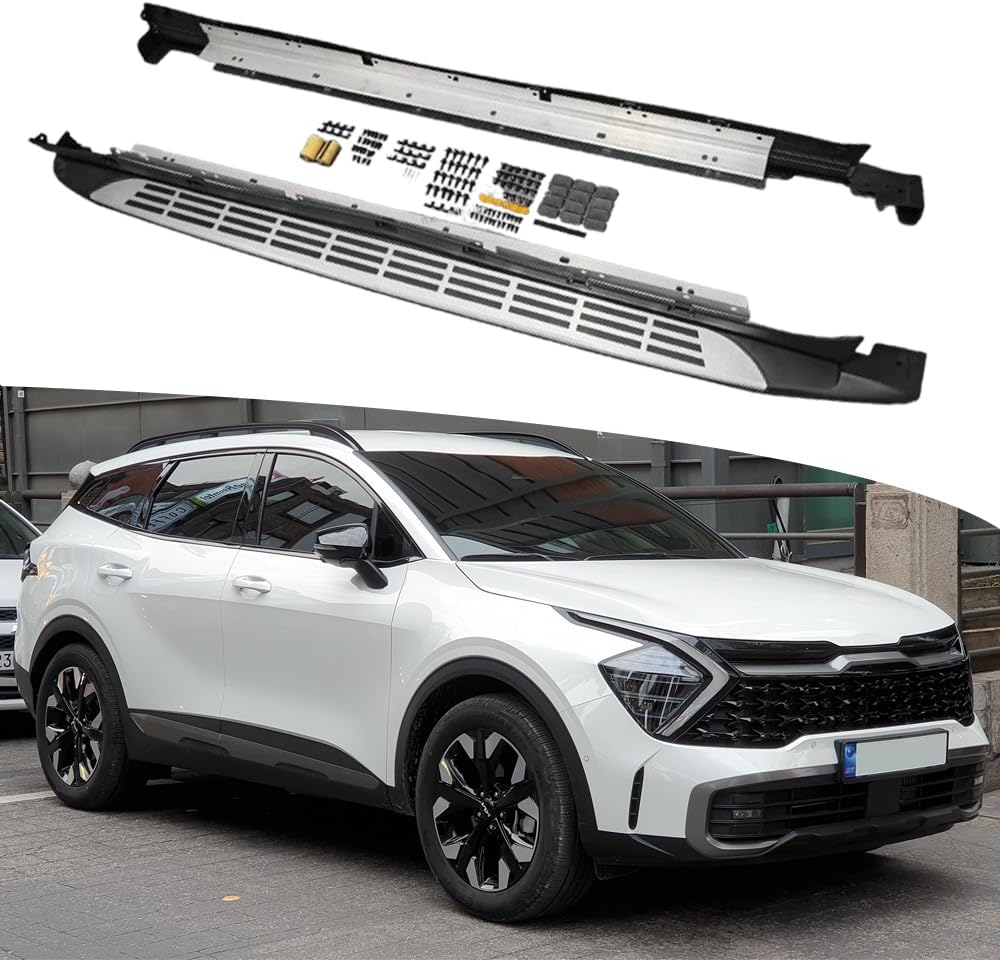 2PCS Side Steps Running Boards Nerf Bars Fits for KIA Sportage NQ5 2023 2024 2025 (CKL)