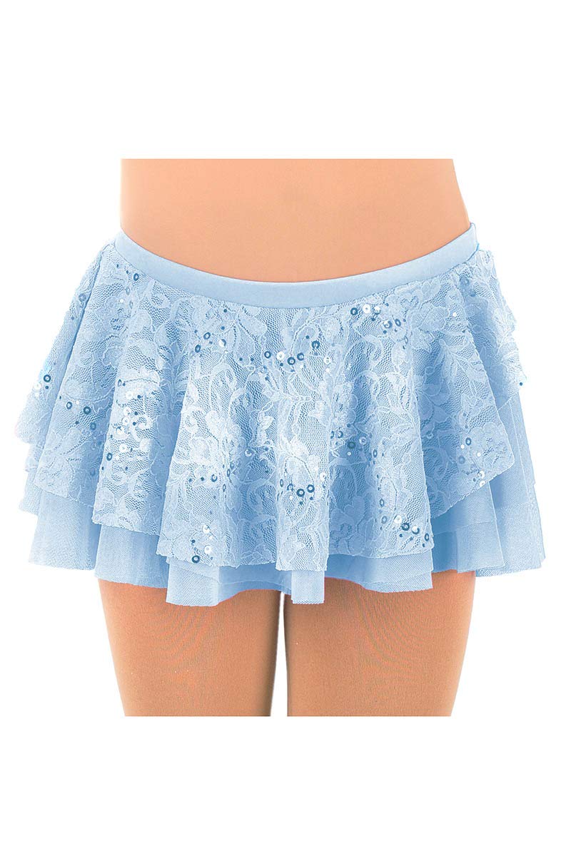 Mondor 6309 Lace Skirt (Blue, Adult Small)
