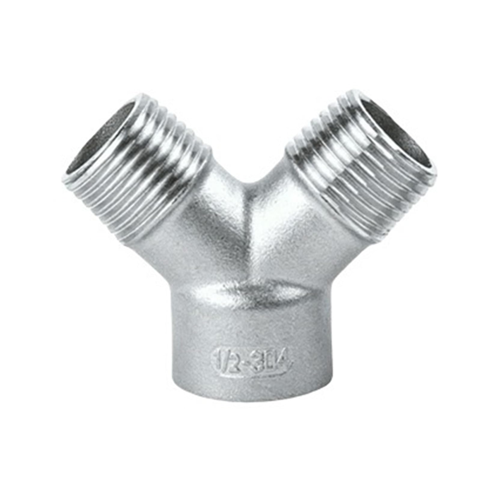 Conector T Y 3 Vías Acero 304, Roscado