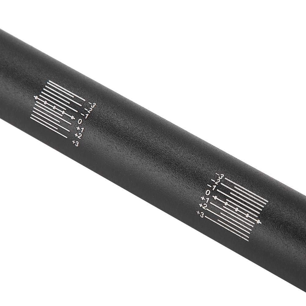 Manubrio moto, manubri moto professionali durevoli, lega di alluminio diametro 22mm per moto universale 22mm(Matte black)