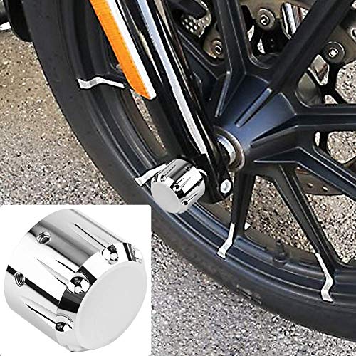 2 Stück CNC Aluminium Motorrad Vorderachse Nut Abdeckung - Anpassbar für Modelle mit Plattierung