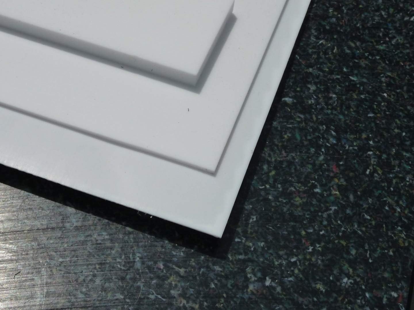 Plaque De Coupé De PTFE Blanc 195 X 195 X 5 (Teflon Teflon Plaque Plaque De Coupé De PTFE Blanc 195 X 195 X 5 (Teflon Teflon Plaque