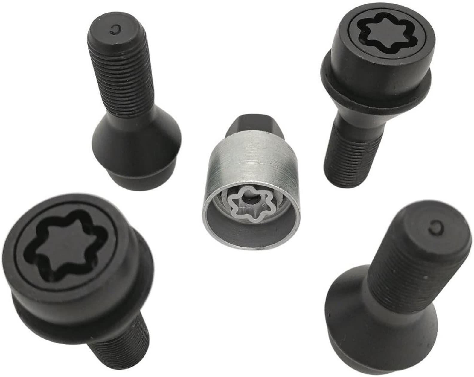 Antivol Jante M14 X 1,5 X 29mm Cônes 60° – 4 Écrous Sécurité Pour Citroën Jumper, Fiat Ducato, Peugeot Boxer