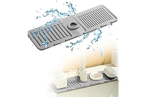 Silicone Faucet Drip Catcher Mat, 2024 Newest Sink Protectors