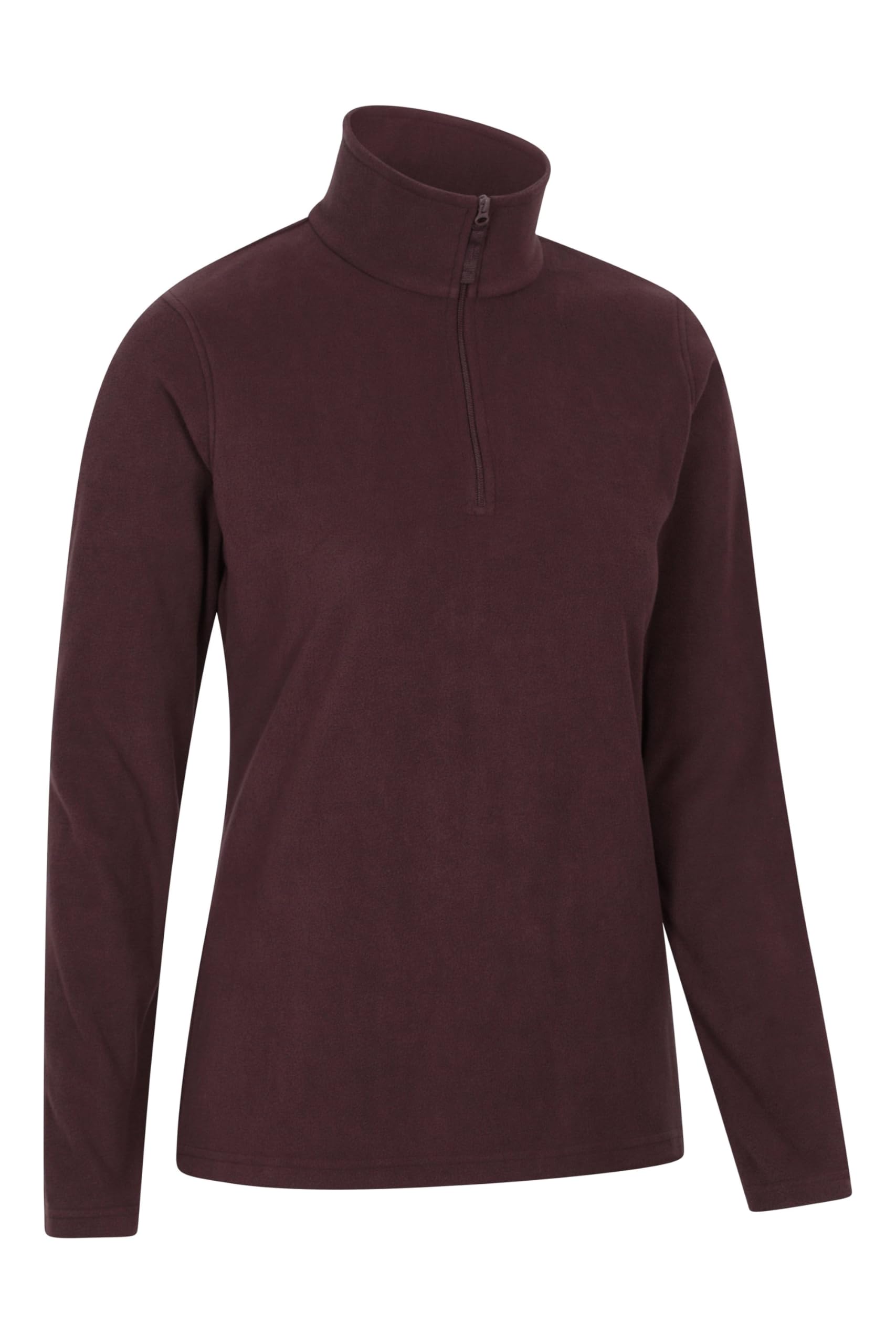 Mountain Warehouse Camber Half Zip Women's Fleece - Lightweight, Warm & Cosy Half Zip Sweatshirt - Best for Spring Summer, Camping, Outdoors, Travelling & Hiking — view 5