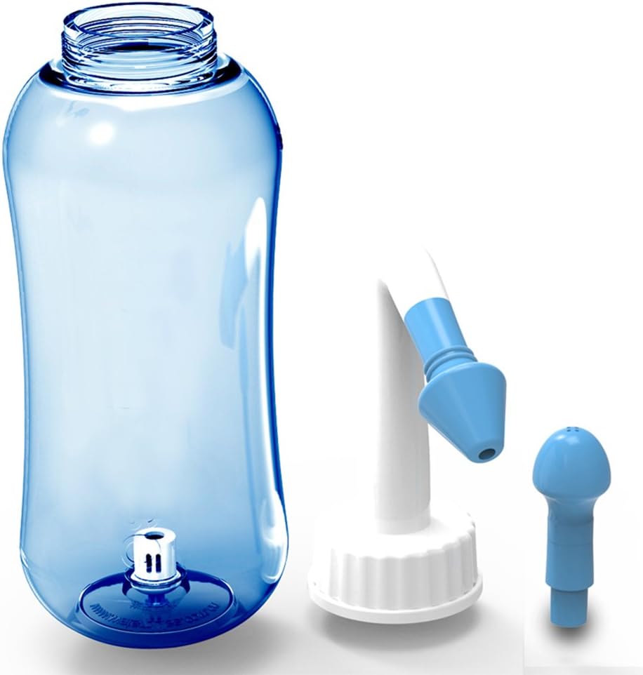 ONCCI Hayfever Solution Nose Cleaner Wash I Neti Bottle Sinus Nose Washer Bottle For Adults & Children (500ml)
