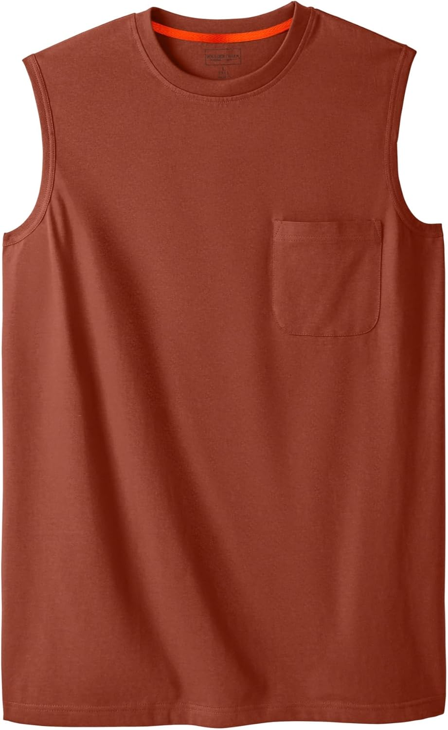 Boulder Creek by Kingsize Men's Big & Tall Heavyweight Pocket Muscle Tee