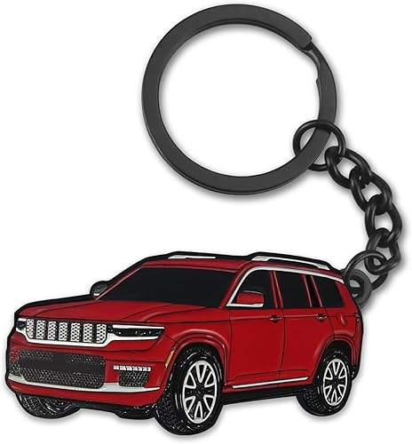 Miniatura 1 de Llavero para Jeep Grand Cherokee, para Jeep Grand Cherokee Accesorios 2011-2022, llavero de metal